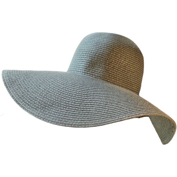 Joe Fresh Beachy Straw Hat Oversized Floppy One Size - Picture 5 of 7